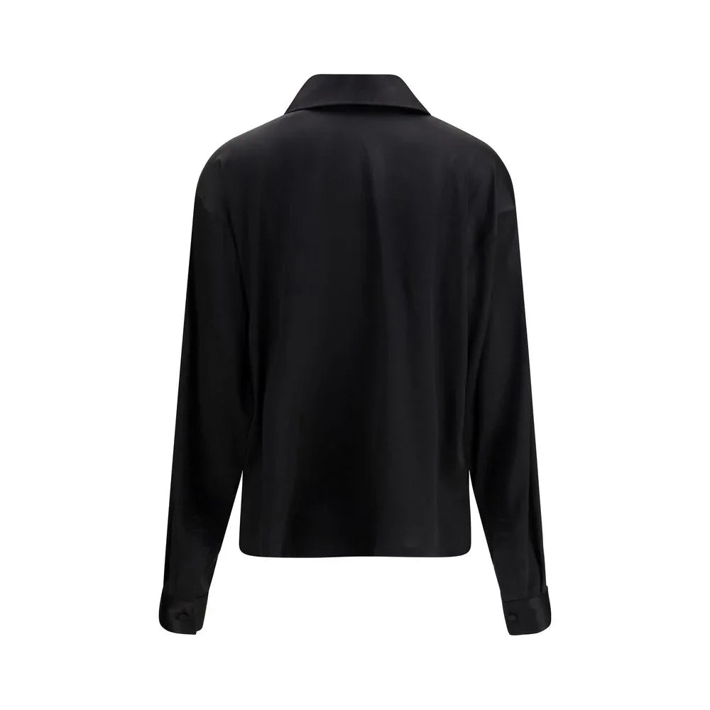 Tom Ford Black Silk Dress Shirt - Zeiniez