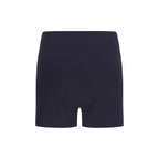 Extreme Cashmere Blue Cotton Bermuda Shorts - Zeiniez
