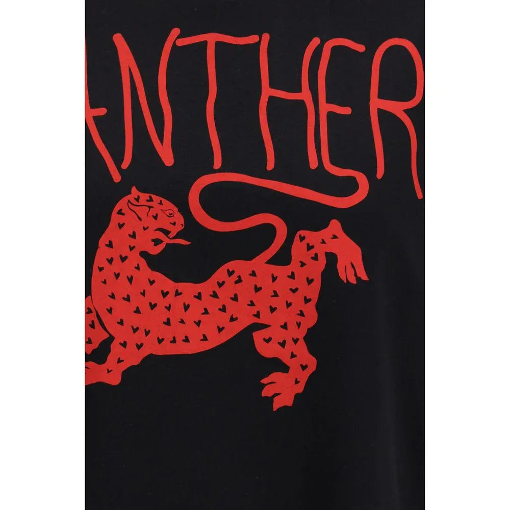 Valentino Black Cotton T-Shirt - Zeiniez