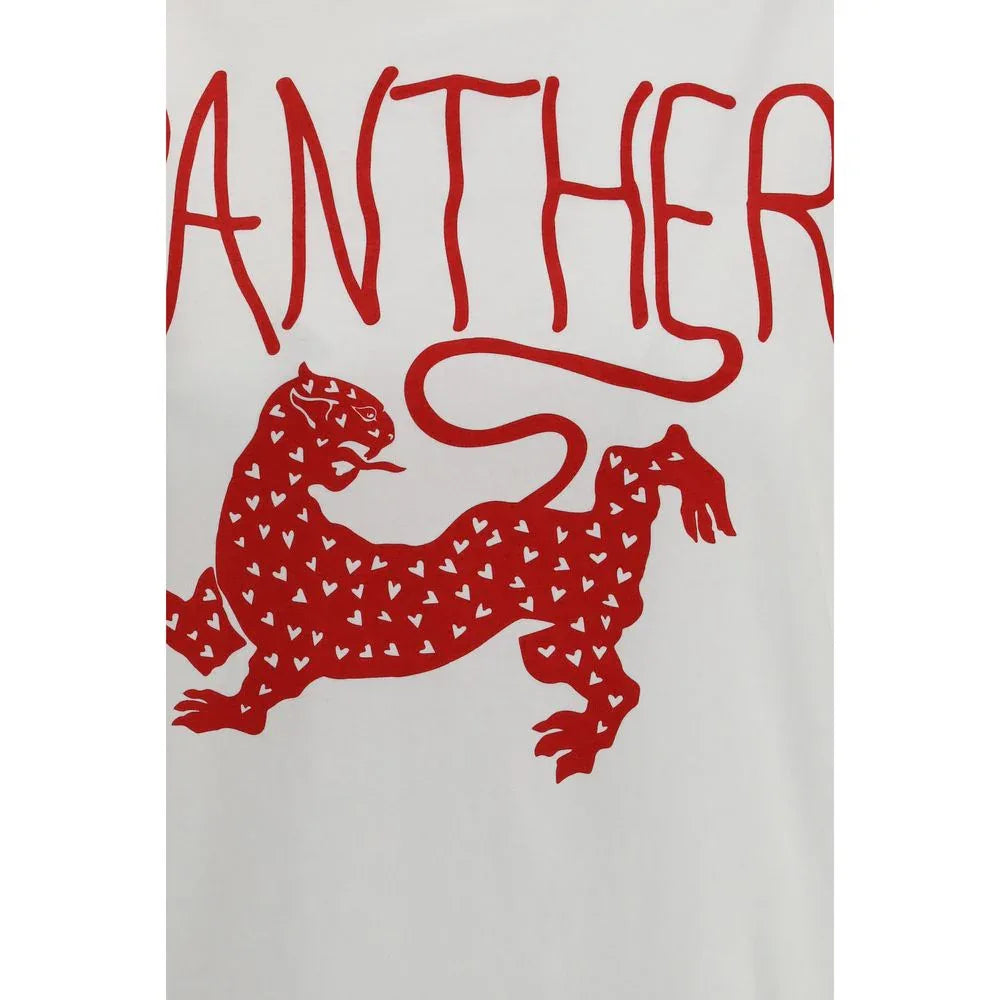 Valentino White Cotton T-Shirt - Zeiniez