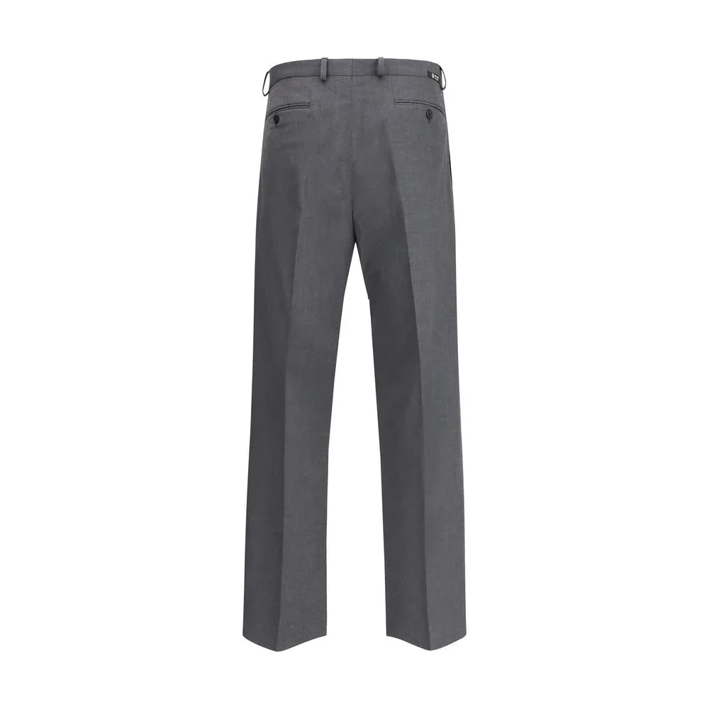 Prada Gray Fleece Wool Dress Pants - Zeiniez