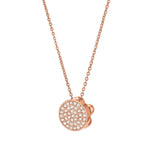 Folli Follie Pink Metal Necklace - Zeiniez