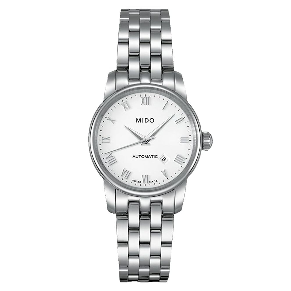 MIDO Gray Stainless Steel Dress Watch