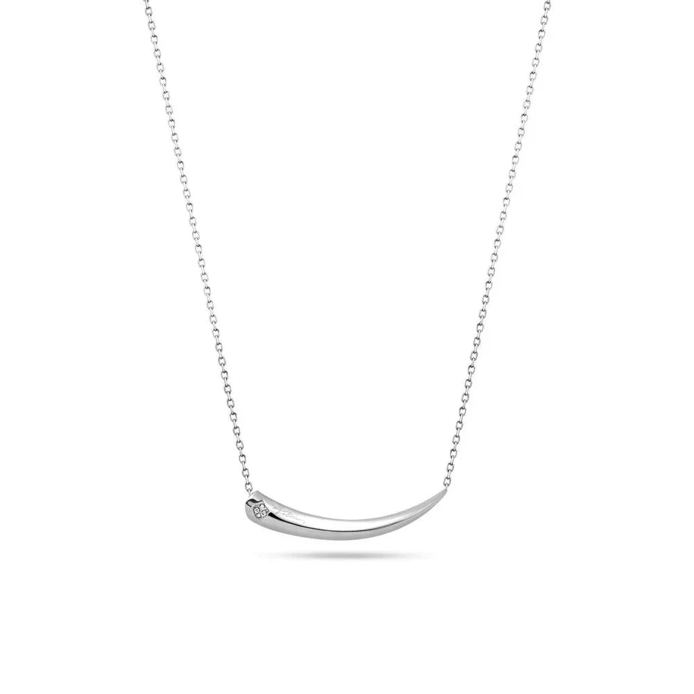 Police Gray Stainless Steel Necklace - Zeiniez