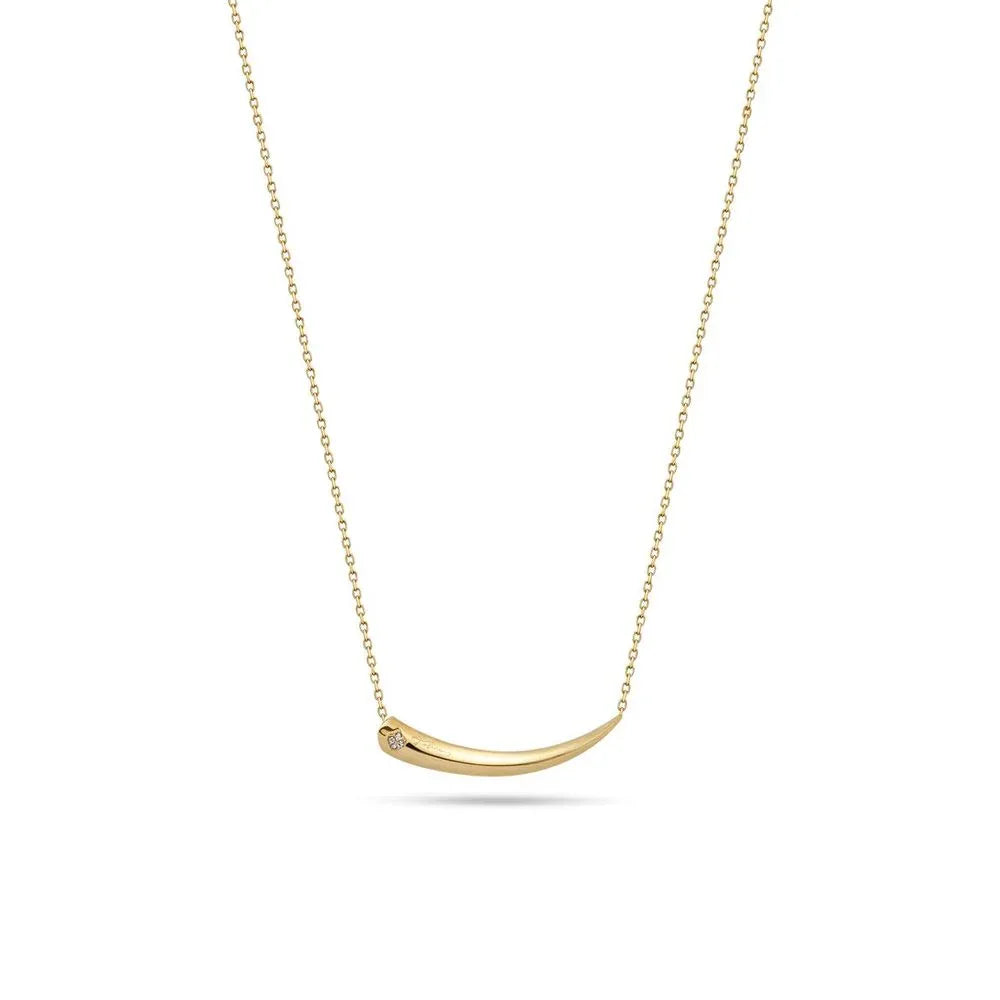 Police Gold Stainless Steel Necklace - Zeiniez