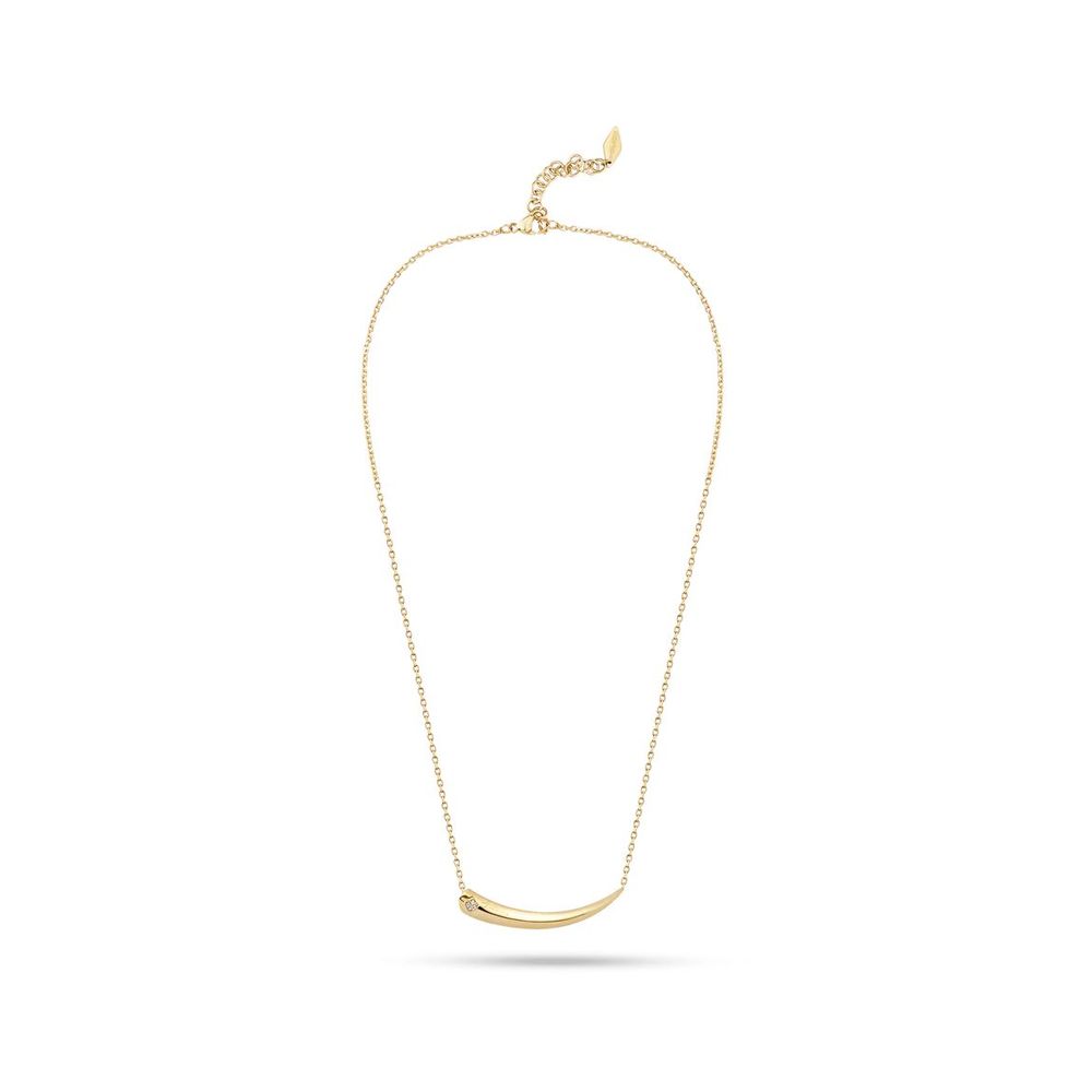 Police Gold Stainless Steel Necklace - Zeiniez