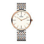 TITONI Gray Stainless Steel Dress Watch