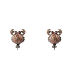 Lancaster Bicolor Silver Earrings - Zeiniez