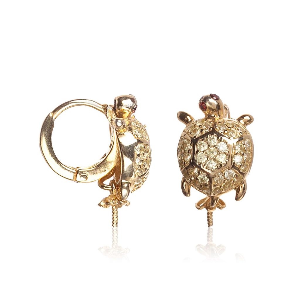 Lancaster Gold Silver Earrings - Zeiniez