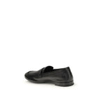 Prada Black Goatskin Slip-On Loafers - Zeiniez