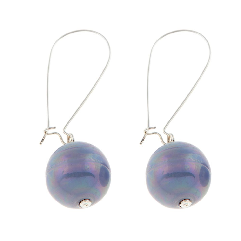 CRISTIAN LAY Blue Stainless Steel Earrings - Zeiniez
