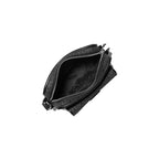 Michael Kors Black Canvas Crossbody Bag - Zeiniez