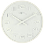 NEXTIME White Wood Dress Watch