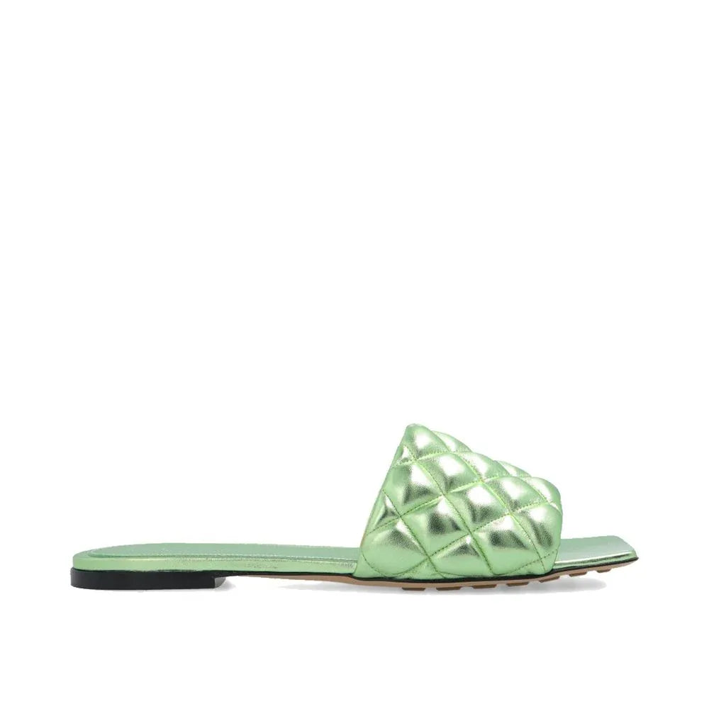 Bottega Veneta Bicolor Calfskin Sandals - Zeiniez