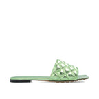 Bottega Veneta Bicolor Calfskin Sandals - Zeiniez