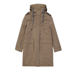 Brunello Cucinelli Brown Polyester Parka - Zeiniez