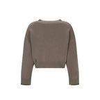 Brunello Cucinelli Beige Cashmere Sweater - Zeiniez