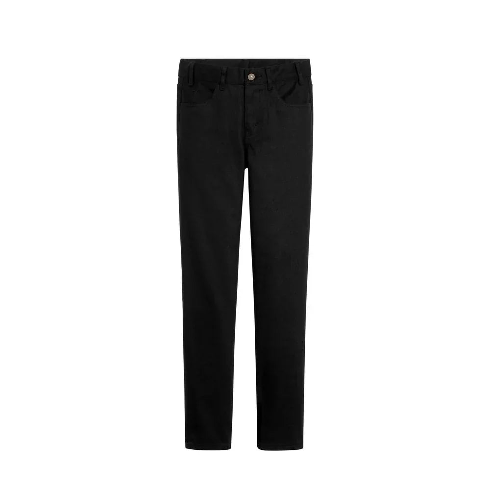 Celine Black Cotton Skinny Jeans - Zeiniez