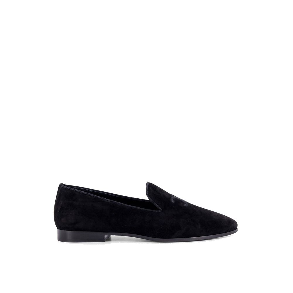 Celine Black Calfskin Slip-On Loafers - Zeiniez
