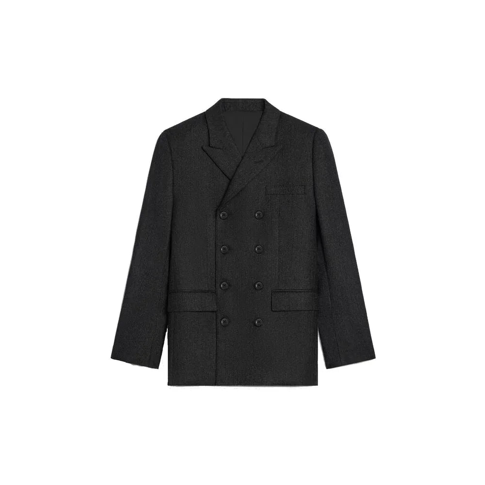 Celine Gray Wool Blazer - Zeiniez