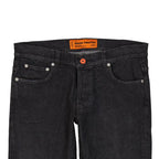 Heron Preston Black Cotton Slim Fit Jeans - Zeiniez