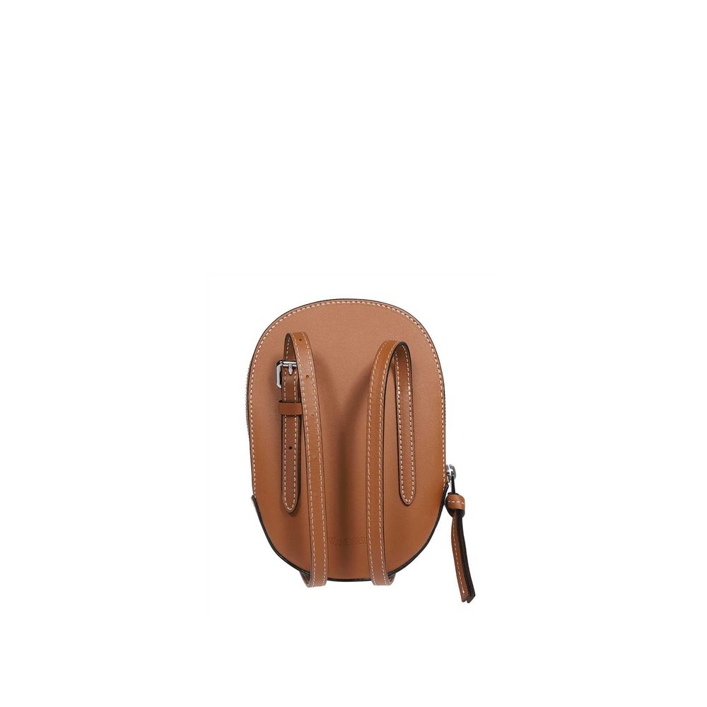 Jw Anderson Brown Canvas Shoulder Bag