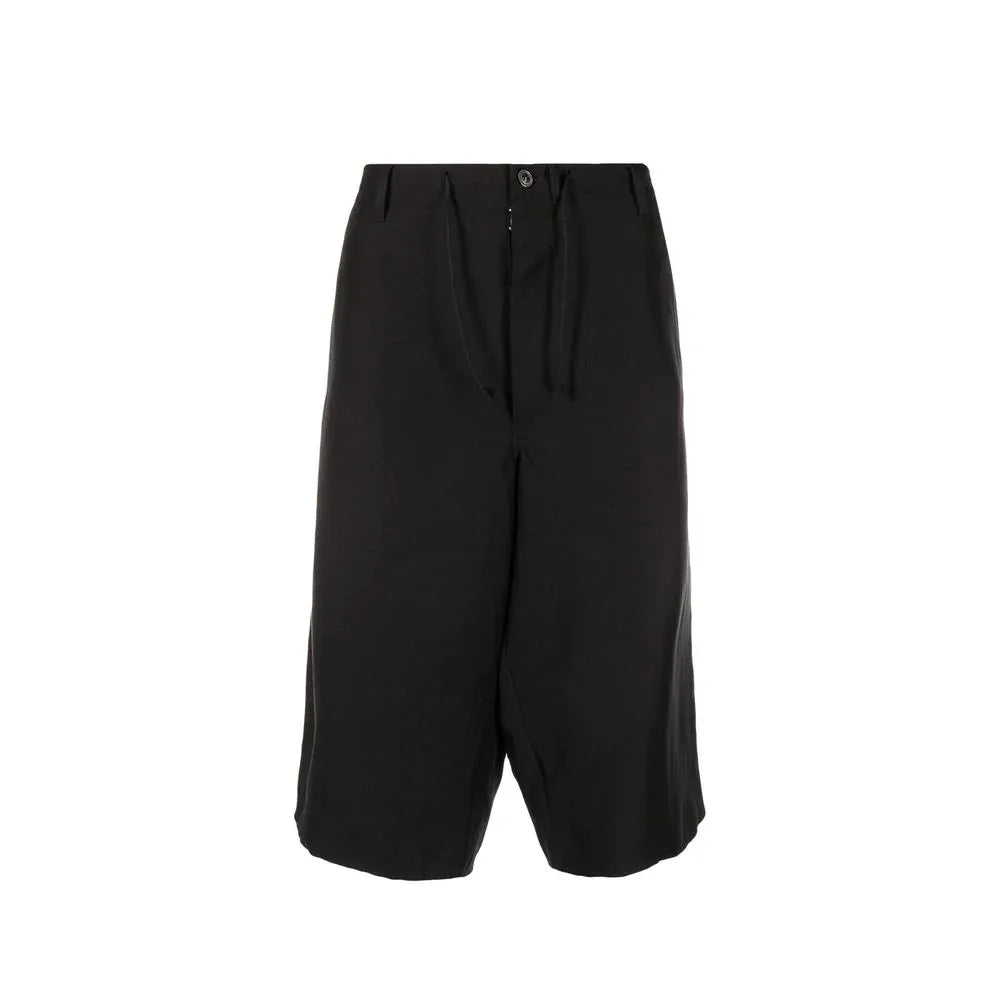 Maison Margiela Black Linen Bermuda Shorts - Zeiniez