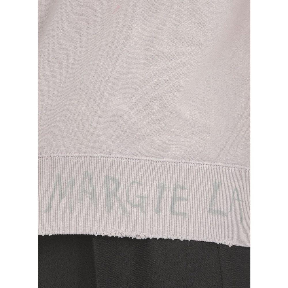 Maison Margiela Purple Cotton Sweatshirt - Zeiniez