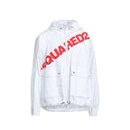 Dsquared² White Cotton Shell Jacket - Zeiniez