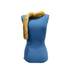 Dsquared² Blue Viscose Tank Tops - Zeiniez