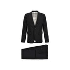 Dsquared² Black Elastane Two-Piece Suit - Zeiniez