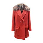 Fendi Multicolor Virgin Wool Coat - Zeiniez