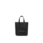 Marni Black Calfskin Tote Bag