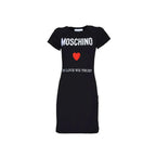 Moschino Couture Black Cotton Casual Dress - Zeiniez