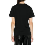 Moschino Couture Black Cotton T-Shirt - Zeiniez
