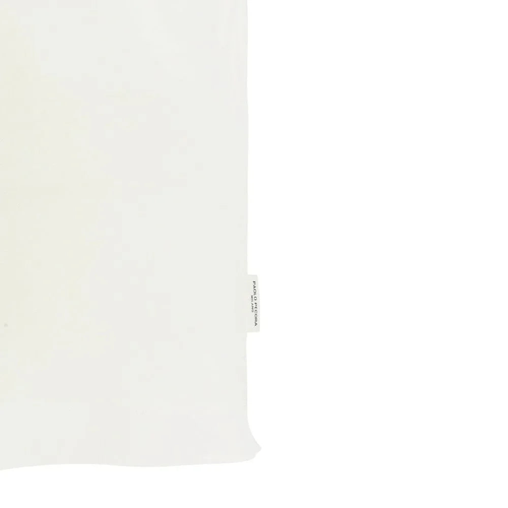 Paolo Pecora Milano White Cotton T-Shirt - Zeiniez