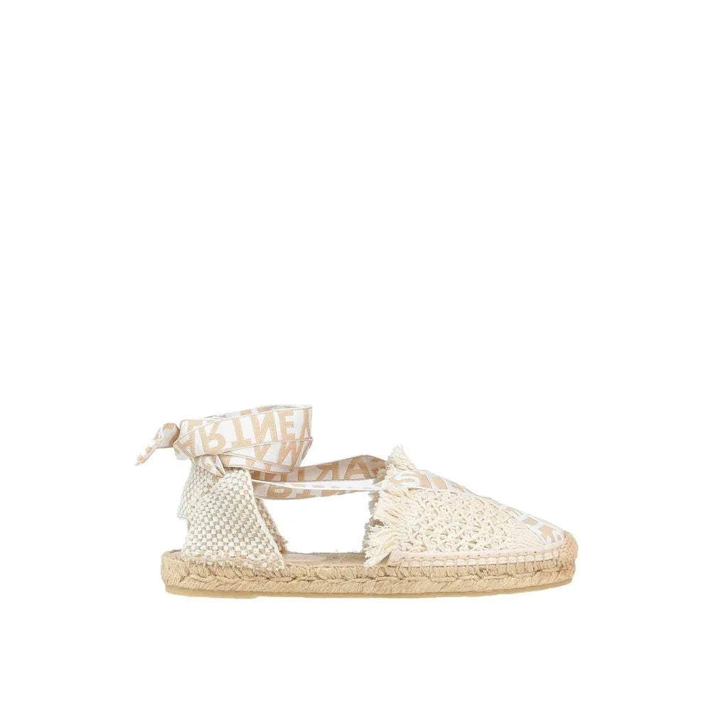 Stella McCartney Beige Canvas Espadrilles - Zeiniez