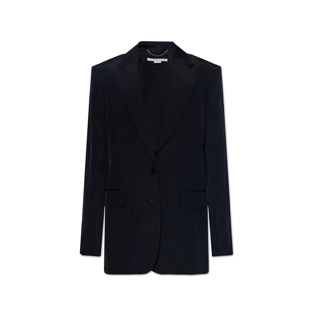Stella McCartney Black Viscose Blazer - Zeiniez