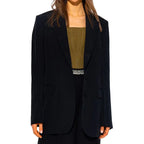 Stella McCartney Black Viscose Blazer - Zeiniez