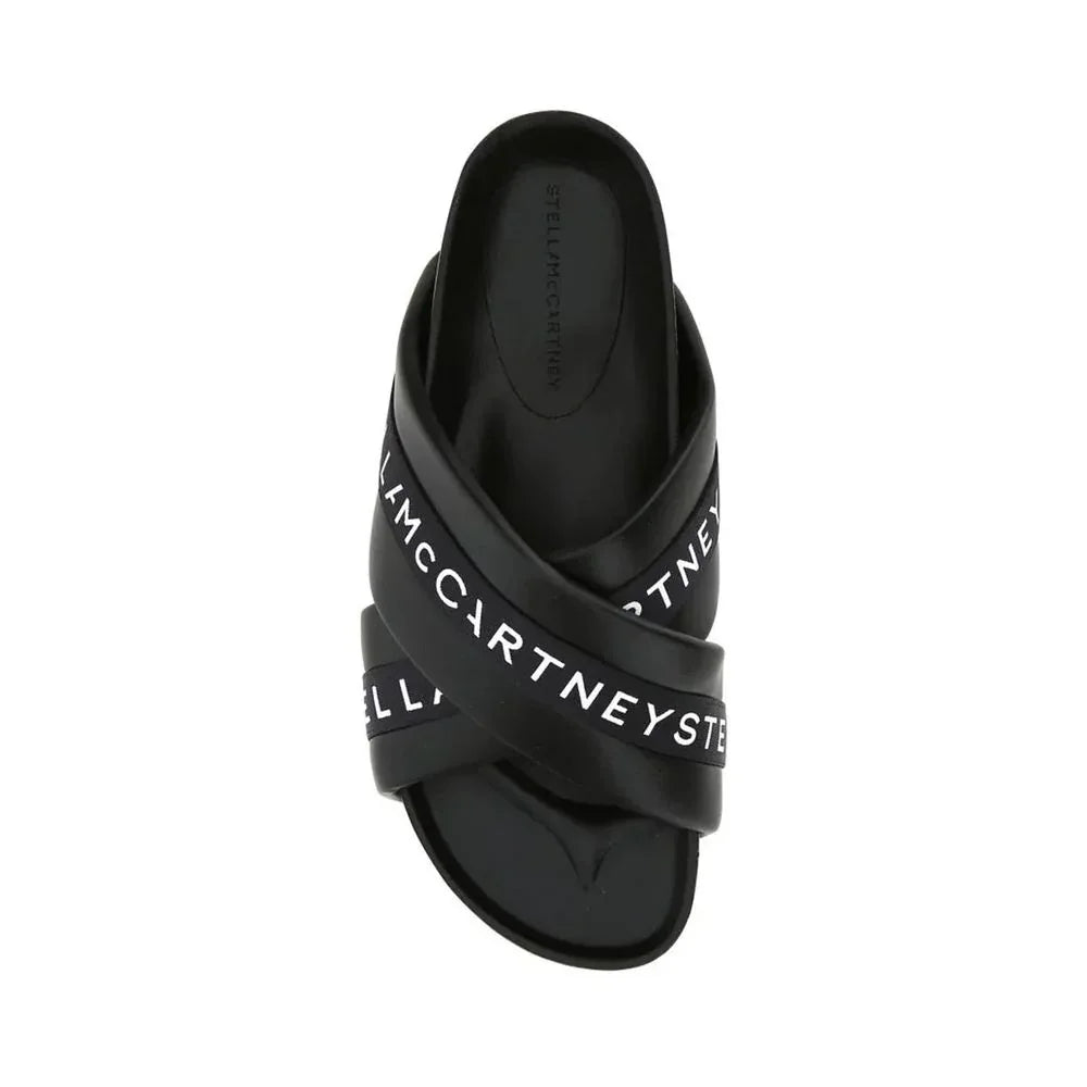 Stella McCartney Black Polyethylene Slippers - Zeiniez