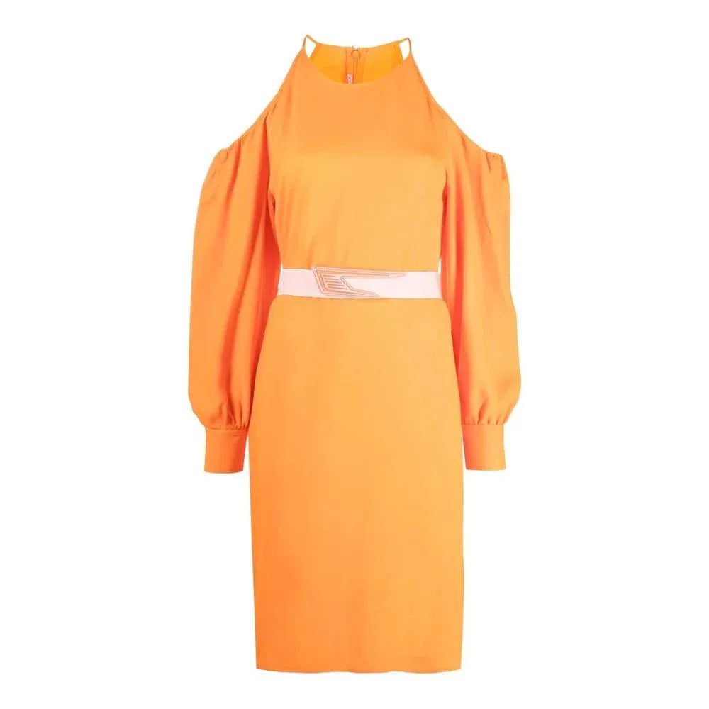 Stella McCartney Orange Viscose Casual Dress - Zeiniez