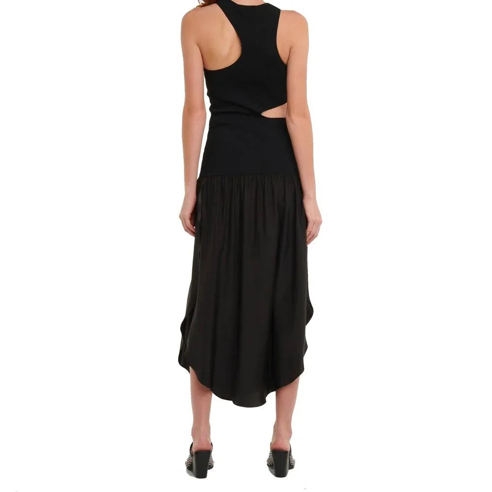 Stella McCartney Black Silk Casual Dress - Zeiniez