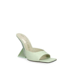The Attico Bicolor Calfskin Mules - Zeiniez