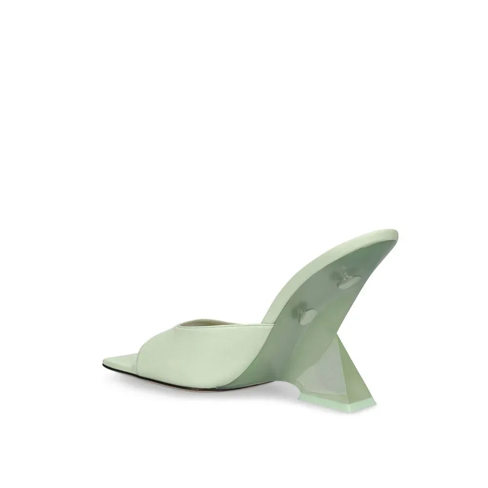 The Attico Bicolor Calfskin Mules - Zeiniez