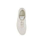 Tom Ford White Calfskin Low Top Sneakers