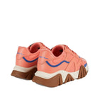 Versace Orange Leather Chunky Sneakers - Zeiniez
