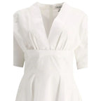 Alaïa White Cotton Casual Dress - Zeiniez