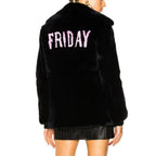 Alberta Ferretti Blue Rabbit Fur Coat - Zeiniez