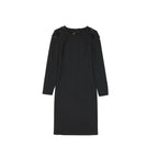Alberta Ferretti Black Elastane Casual Dress - Zeiniez