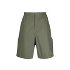 Ambush Bicolor Cotton Bermuda Shorts - Zeiniez